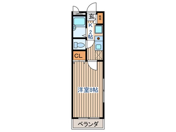 シティハイツ４１の物件間取画像